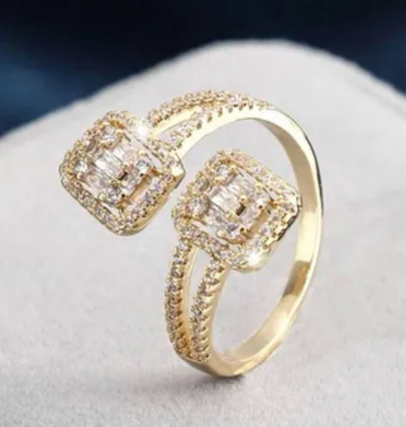 Diamante Wrap Ring