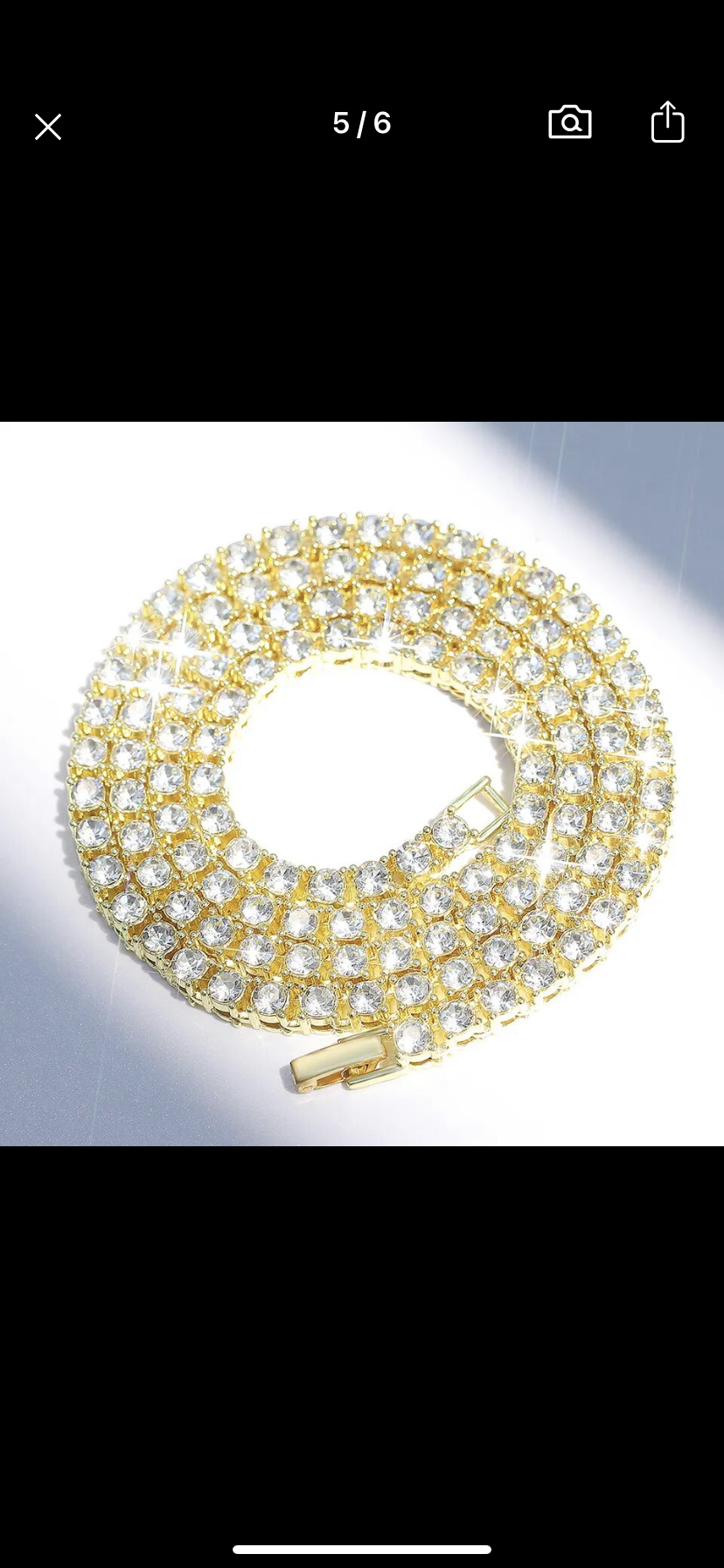 Cuban Crystal Necklace and Bracelet Set