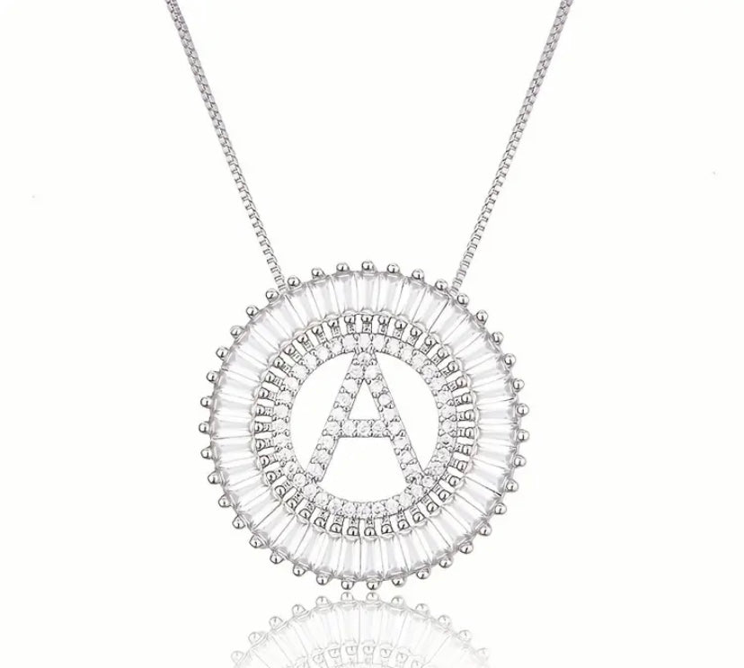 Crystal Medallia Necklace