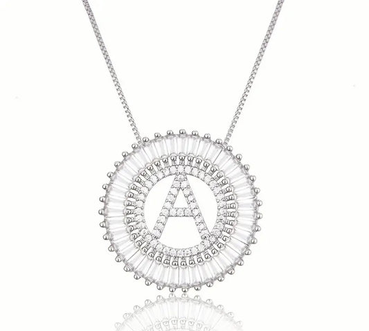 Crystal Medallia Necklace